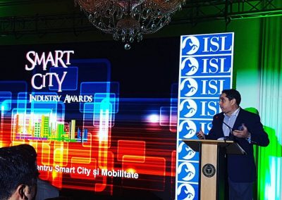Premiul de Excelență pentru devotament și implicare în dezvoltarea comunităților creativ inteligente” în cadrul Galei Smart City Industry Awards 2017